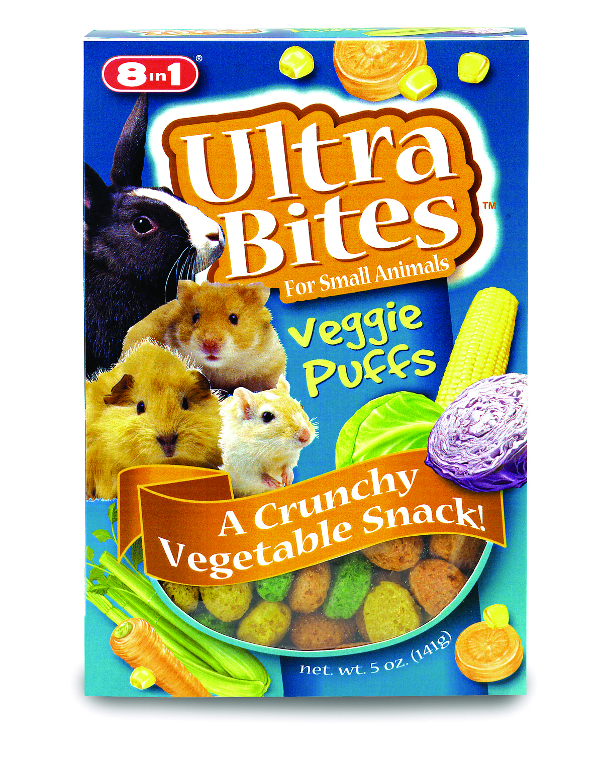 ULTRA BITES VEGGIE PUFFS FOR SMALL ANIMALS