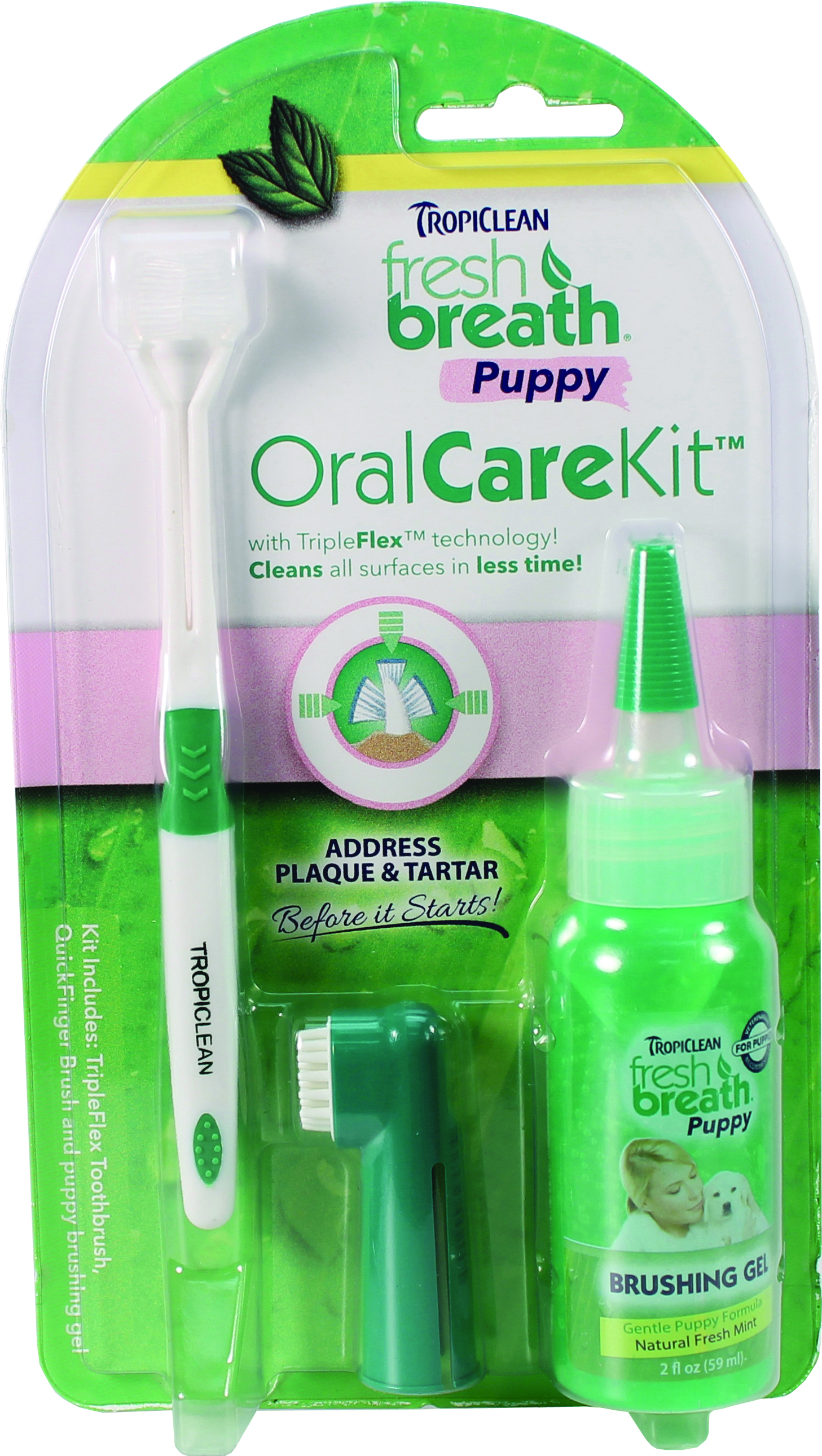FRESH BREATH ORAL CARE KIT FOR PUPPIES