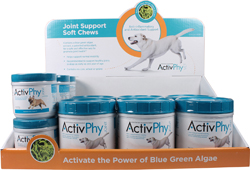 ACTIVPHY JOINT SUPPORT SOFT CHEWS FOR DOGS DISPLAY