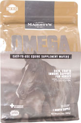 MAJESTY S OMEGA EQUINE SUPPLEMENT WAFERS