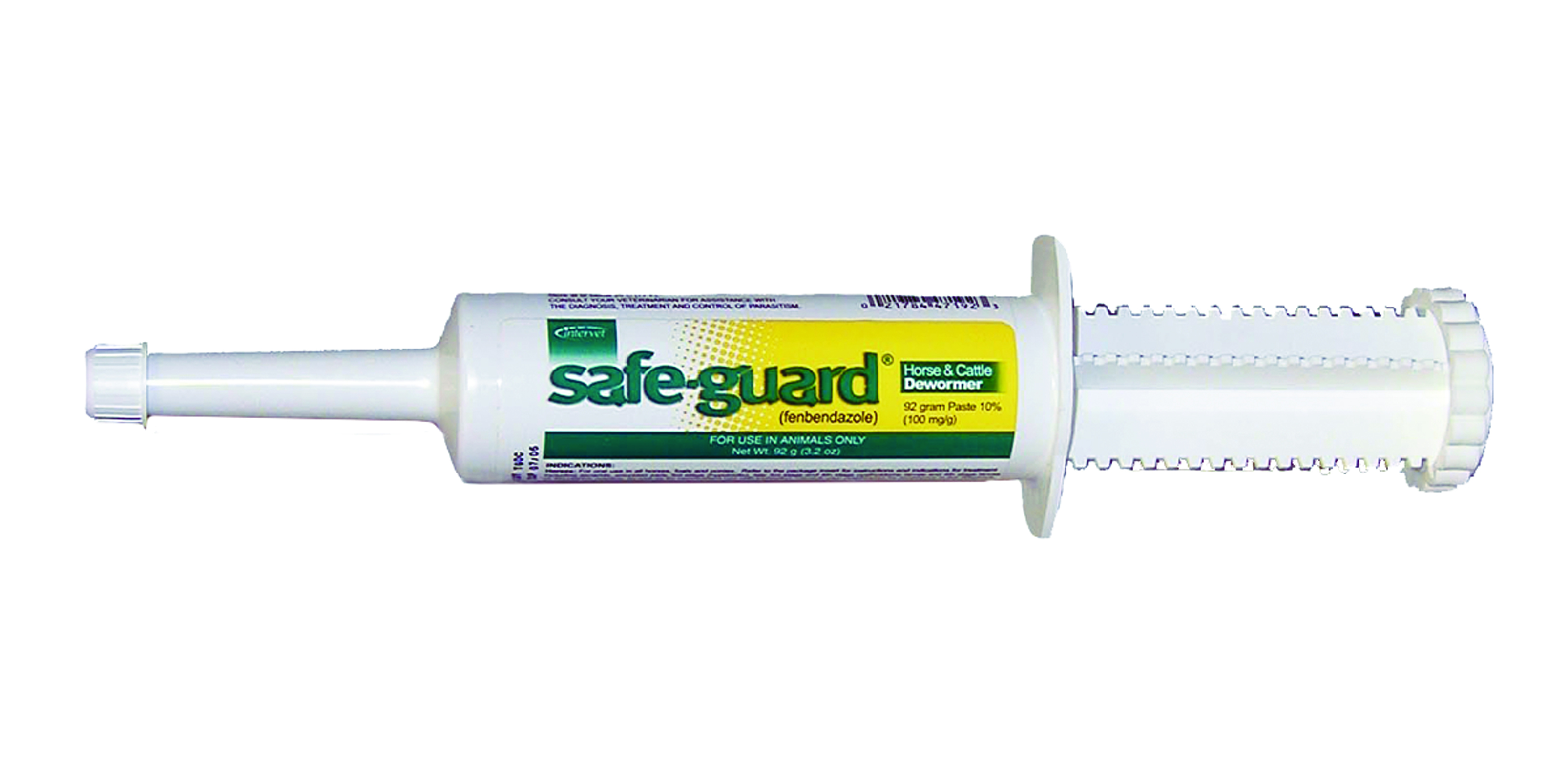 Safeguard Cattle Syringe 92 g