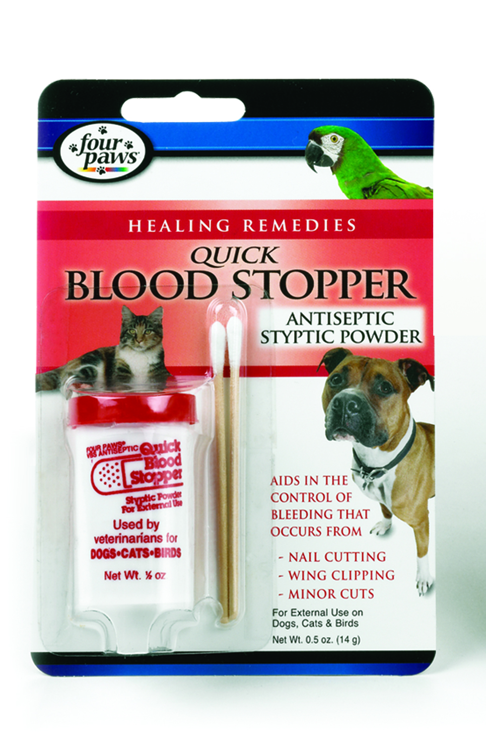 Quick Blood Stopper - Styptic Powder - 0.5oz.