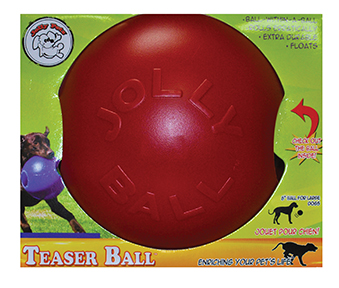 Red teaser ball - 6 in