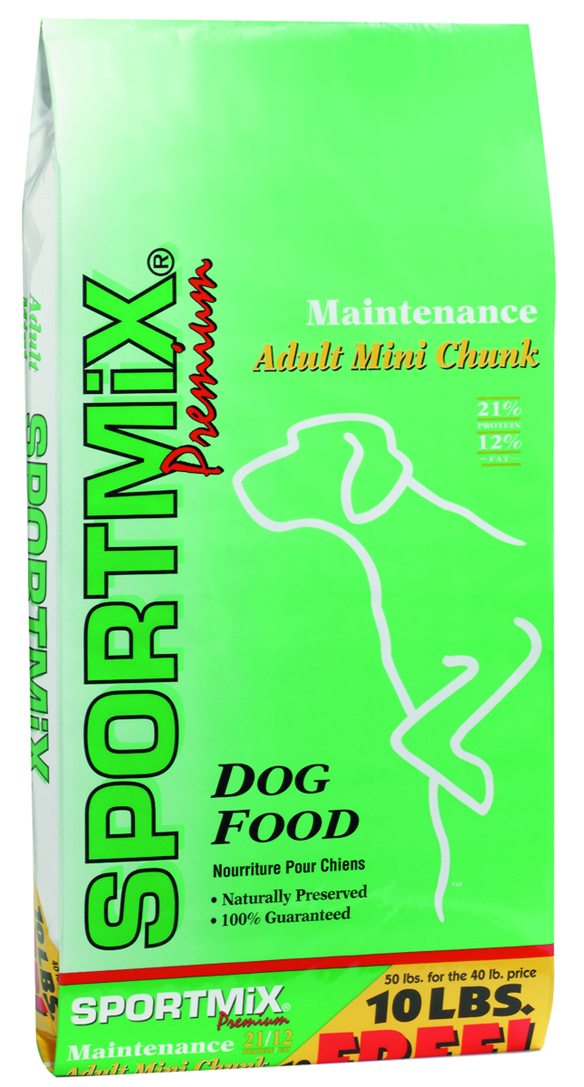 SPORTMiX Dog Food - Maintenance Adult Mini Chunk 50 Lb