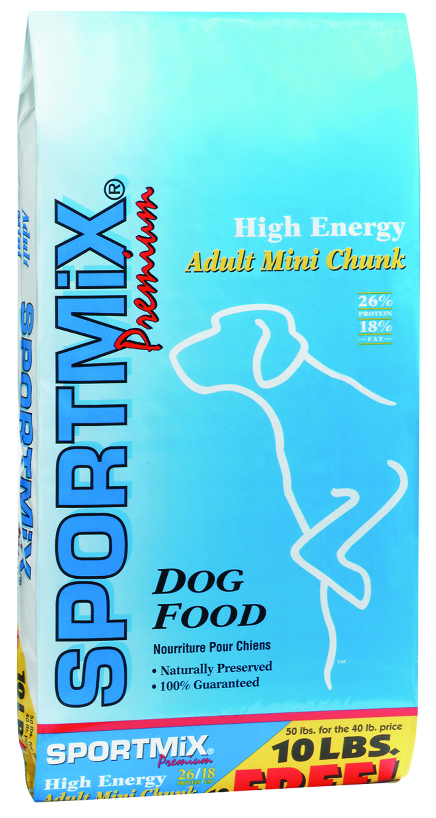 Sportmix Hi-Energy Mini Dog Food - 50lbs.