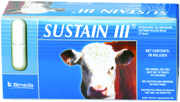 Sustain III Cattle Bolus