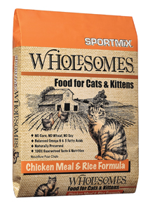 WHOLESOMES CAT FOOD