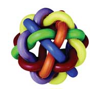 Nobbly Wobbly Ball II, Rubber Dog Toy