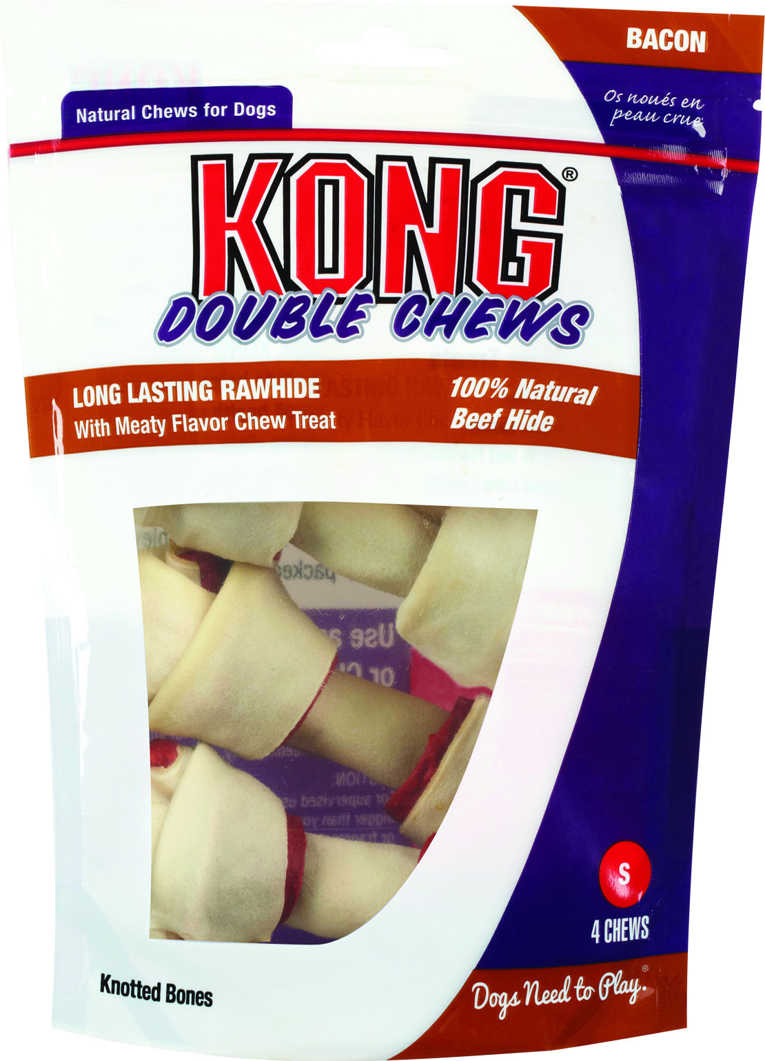 KONG DOUBLE LONG LASTING RAWHIDE