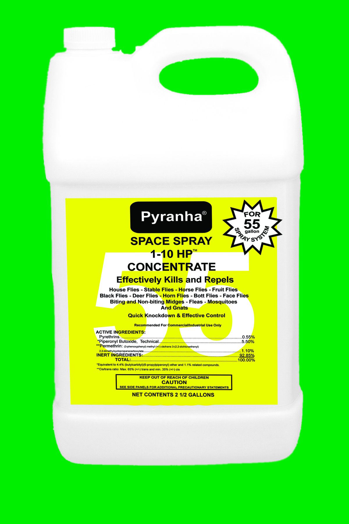 SPACE SPRAY 1-10 HP INSECTICIDE FOR 55 GAL SYSTEM