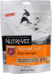 SKIN & COAT EXTRA STRENTH SOFT CHEWS FOR DOGS