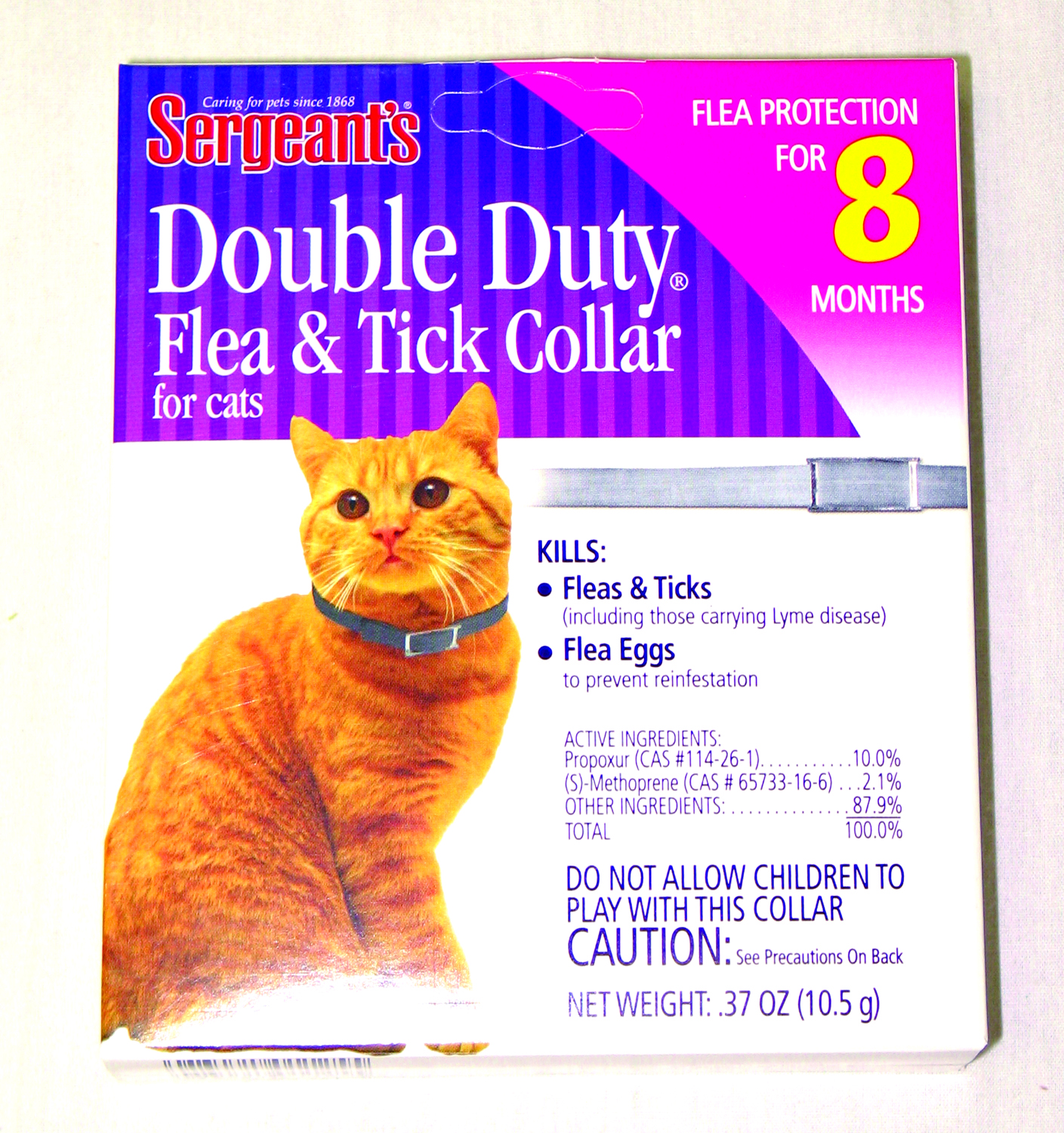 DOUBLE DUTY FLEA & TICK COLLAR FOR CATS