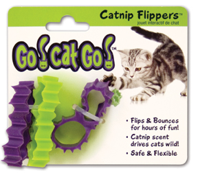 GO CAT GO CATNIP FLIPPERS