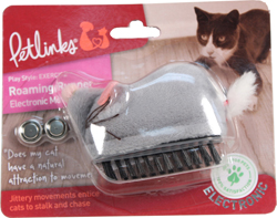 PETLINKS ROAMING RUNNER ELECTRONIC MOUSE CAT TOY