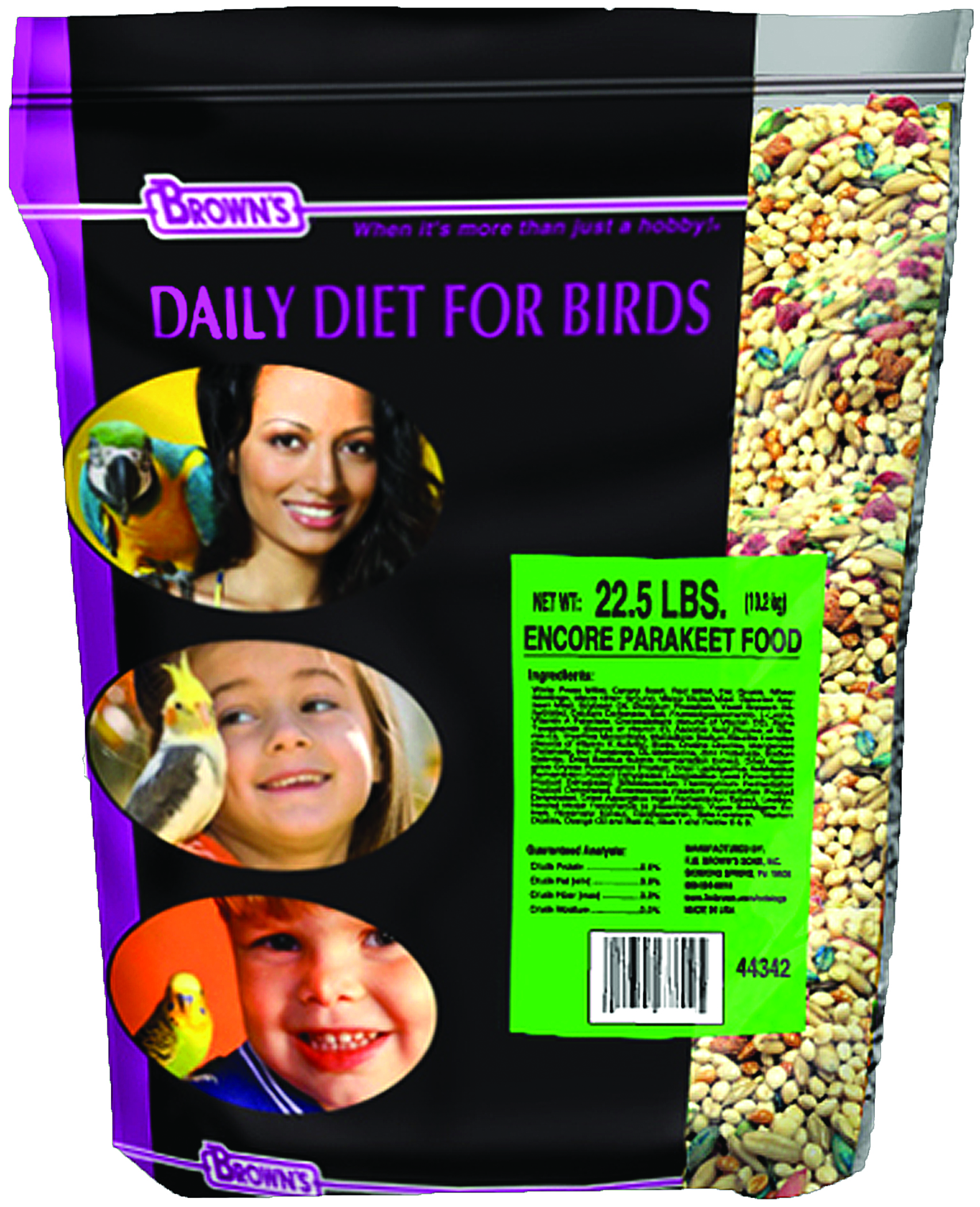 Nutrition Plus Parakeet Food, 22.5 lb