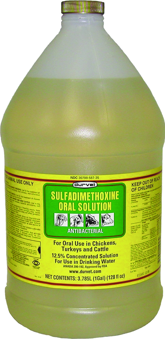 Sulfadimethoxine 12.5%  1 gal