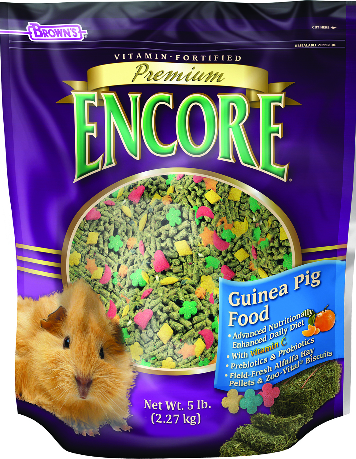 Encore Guinea Pig Food - 5 Lb