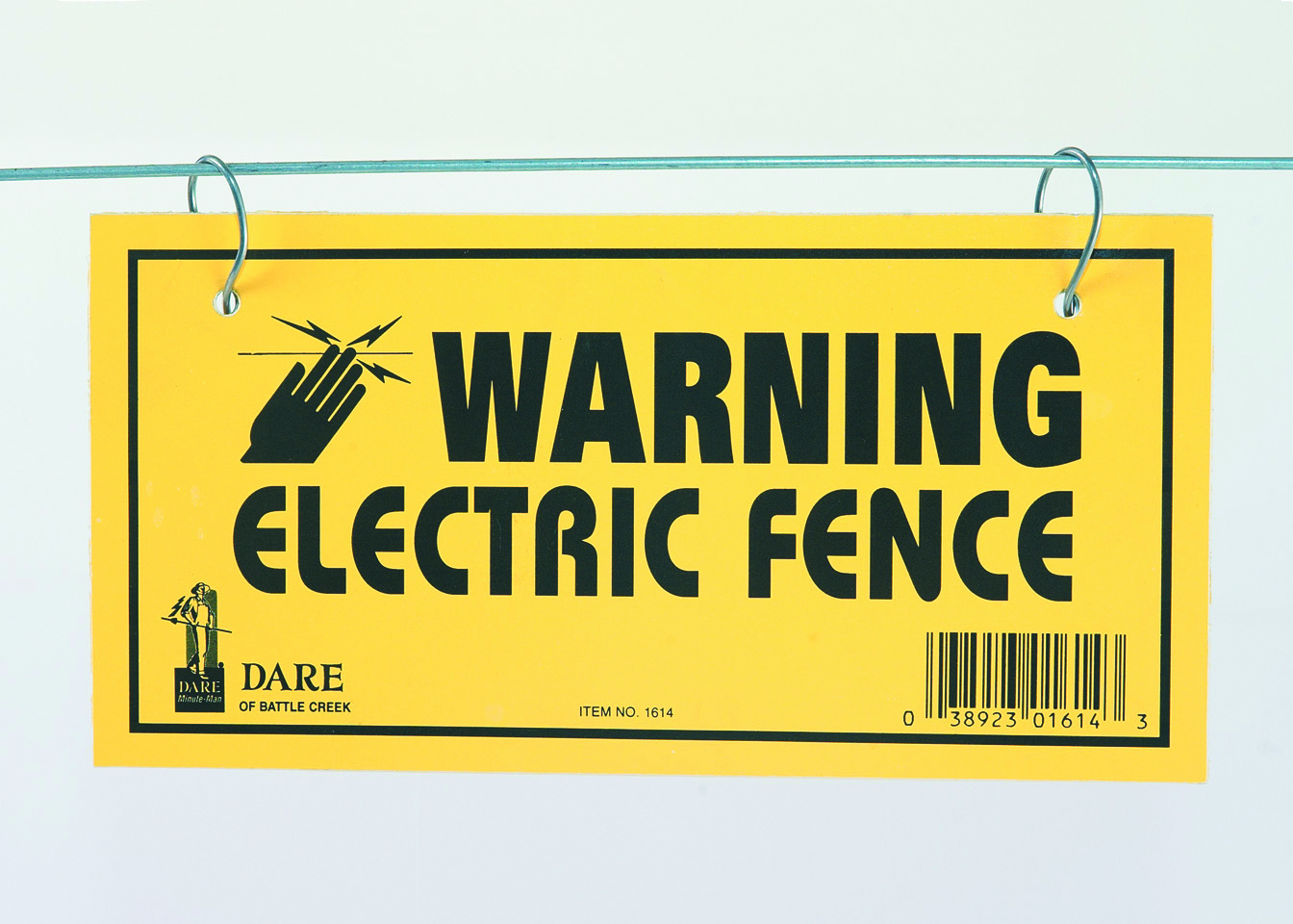 ELECTRIC FENCE WARNING SIGN