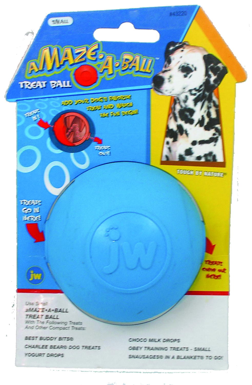 Small amaze-a-ball dog toy