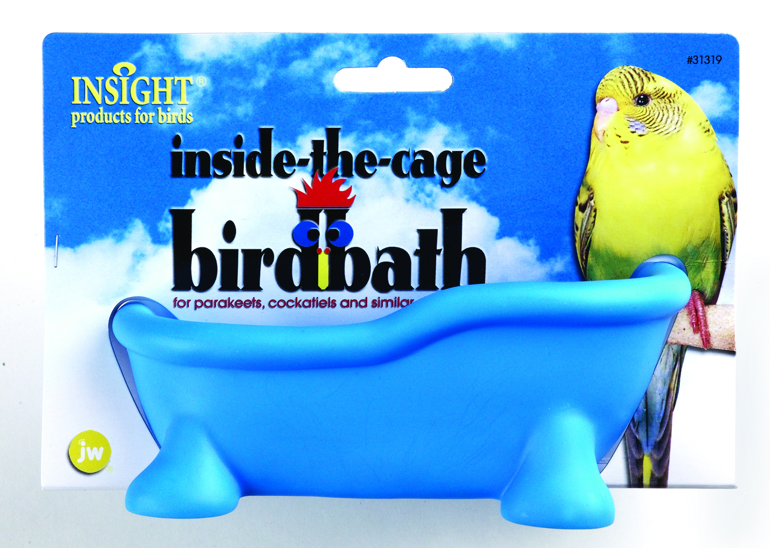 INSIGHT INSIDE-THE-CAGE BIRDBATH