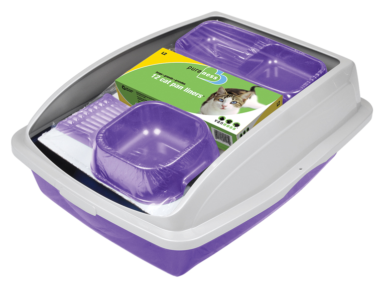Kit N Kaboodle Cat Litter Boxes Starter Kit