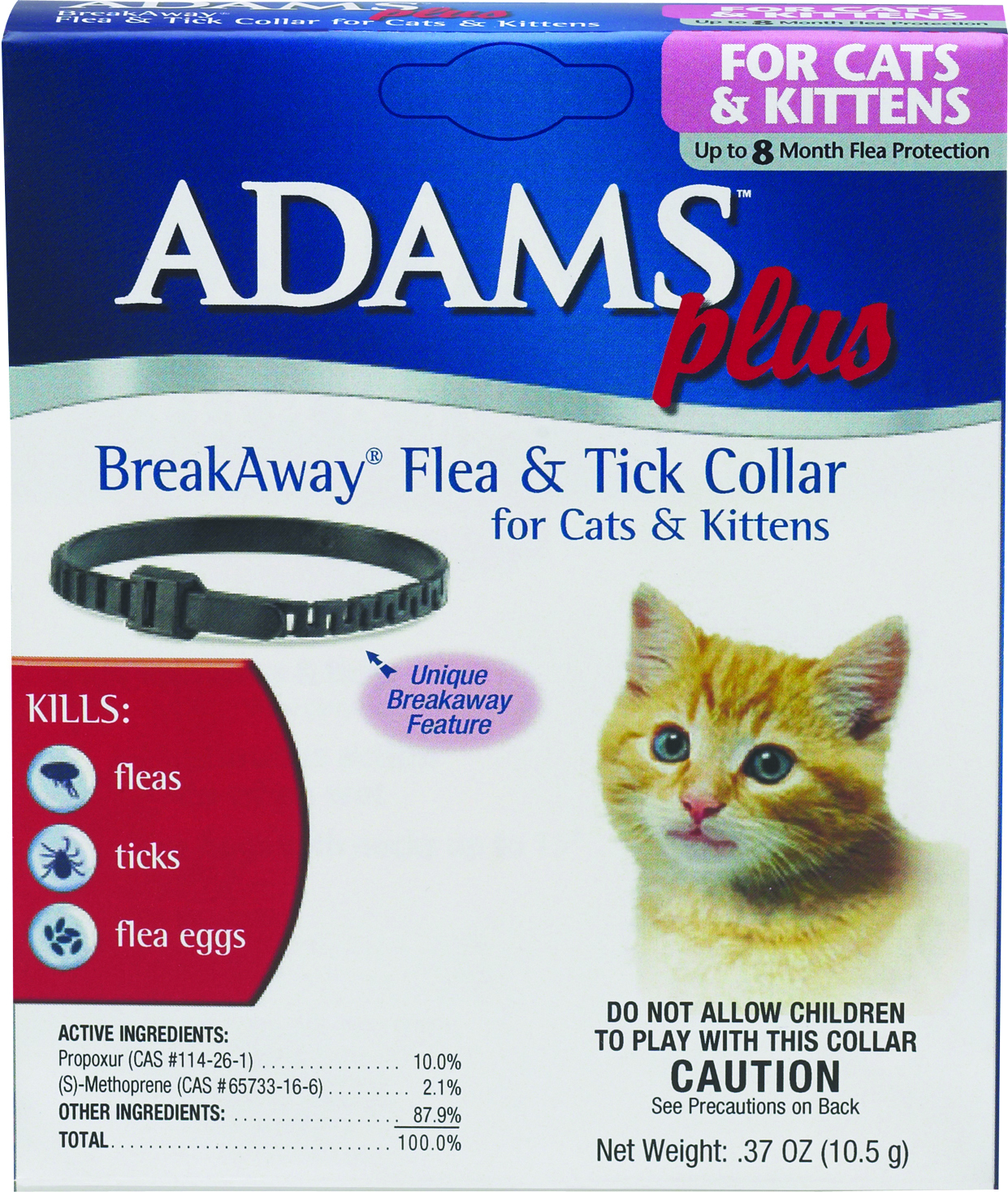 ADAMS PLUS FLEA & TICK COLLAR FOR CAT