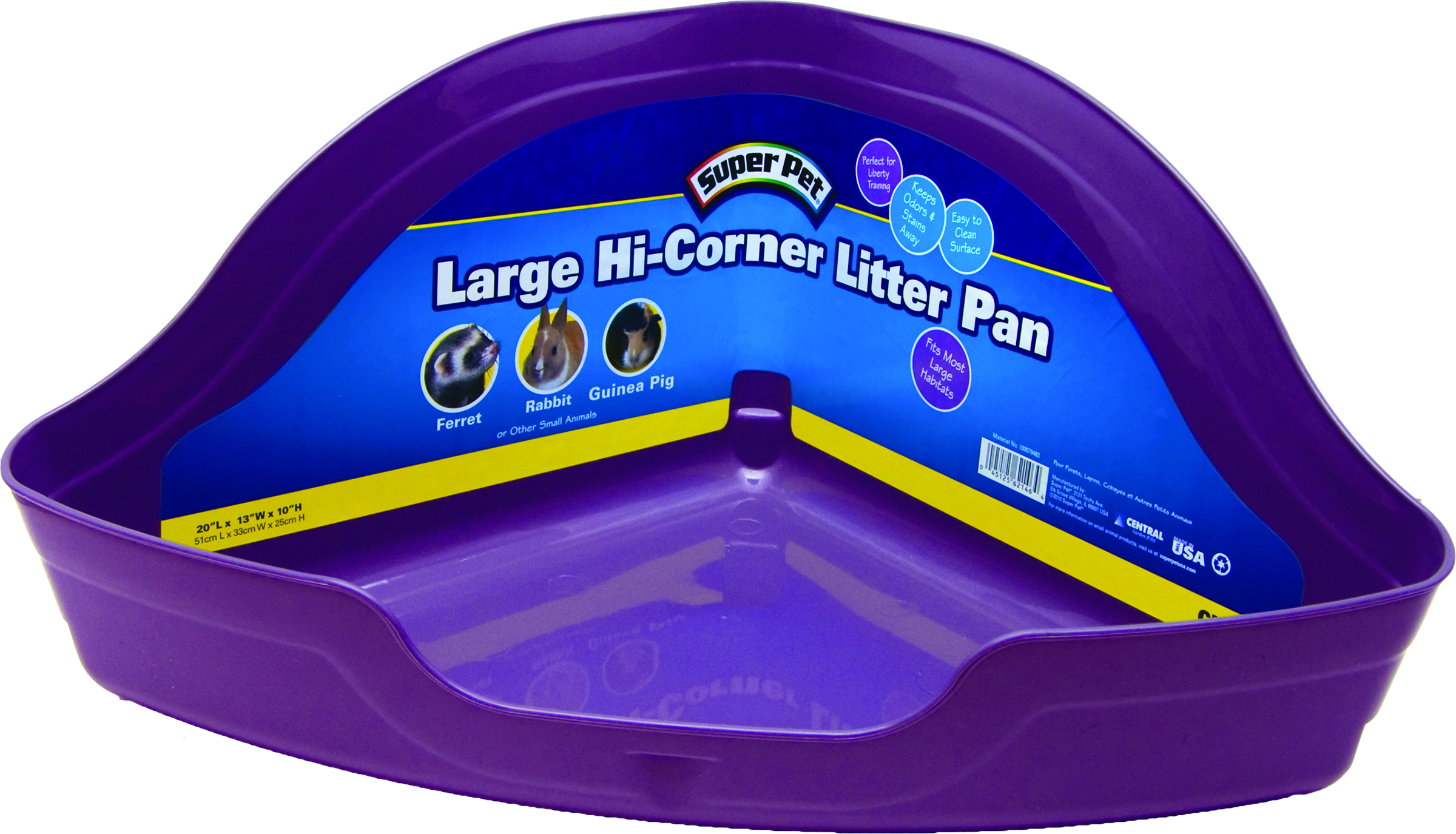 Large Hi-Corner Litter Pan