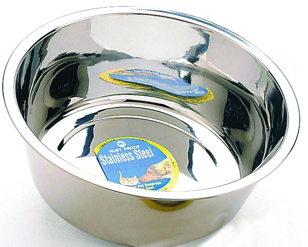 3 Qt Stainless Steel Mirror Dog Dish