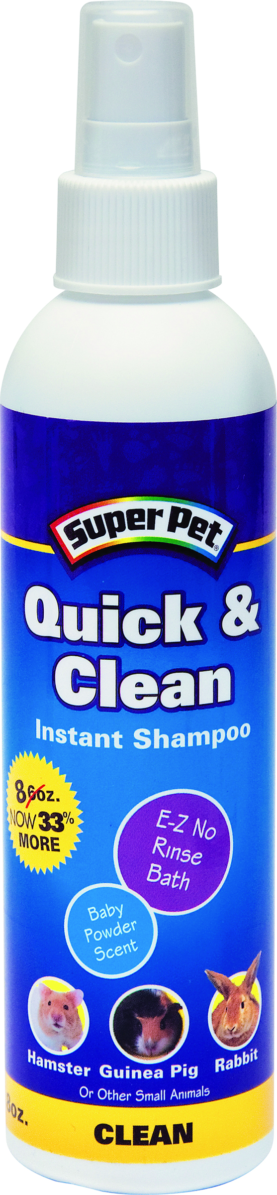 Quick & Clean Instant Shampoo, Critter
