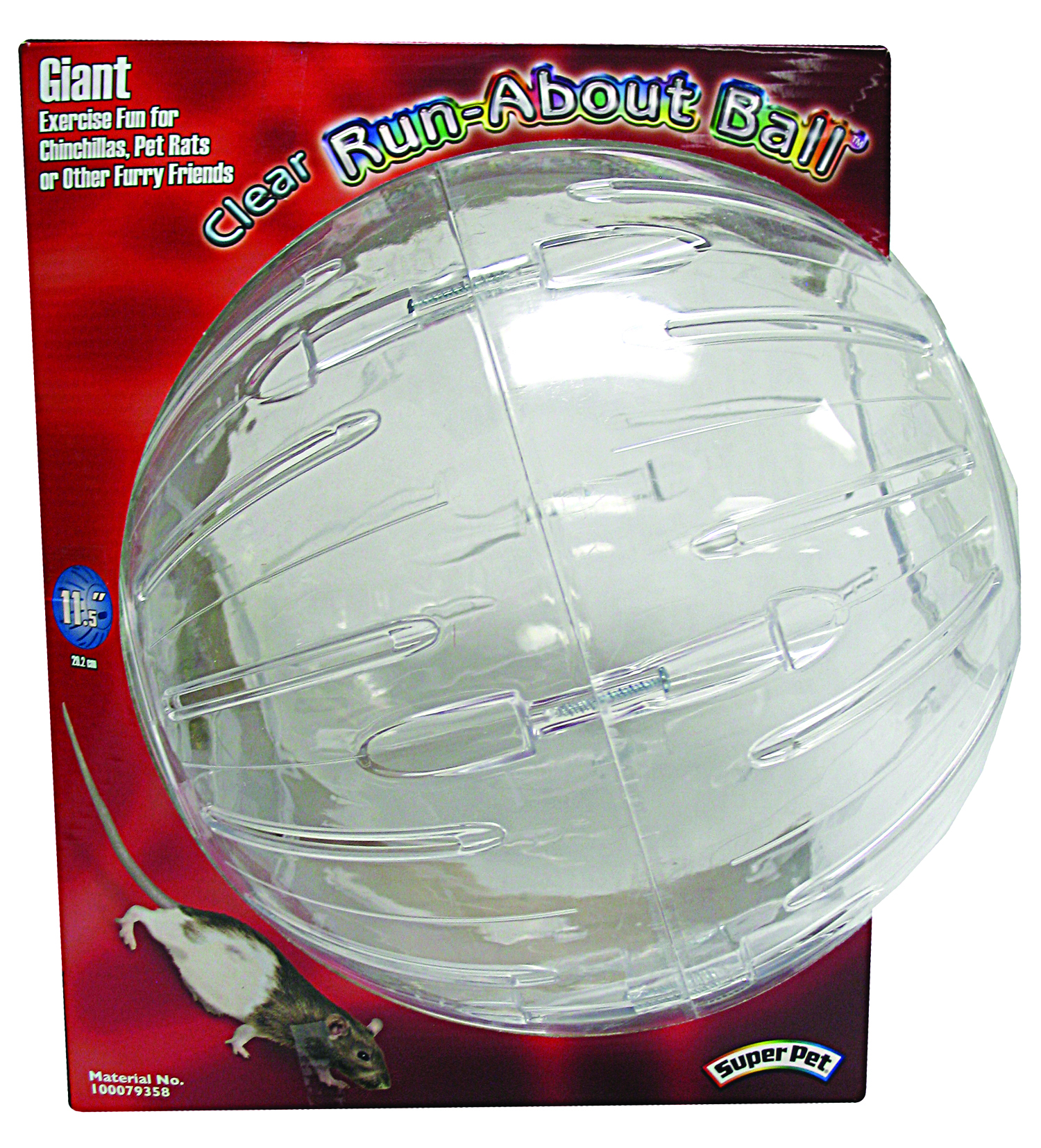 Giant Run-about Ball, Clear