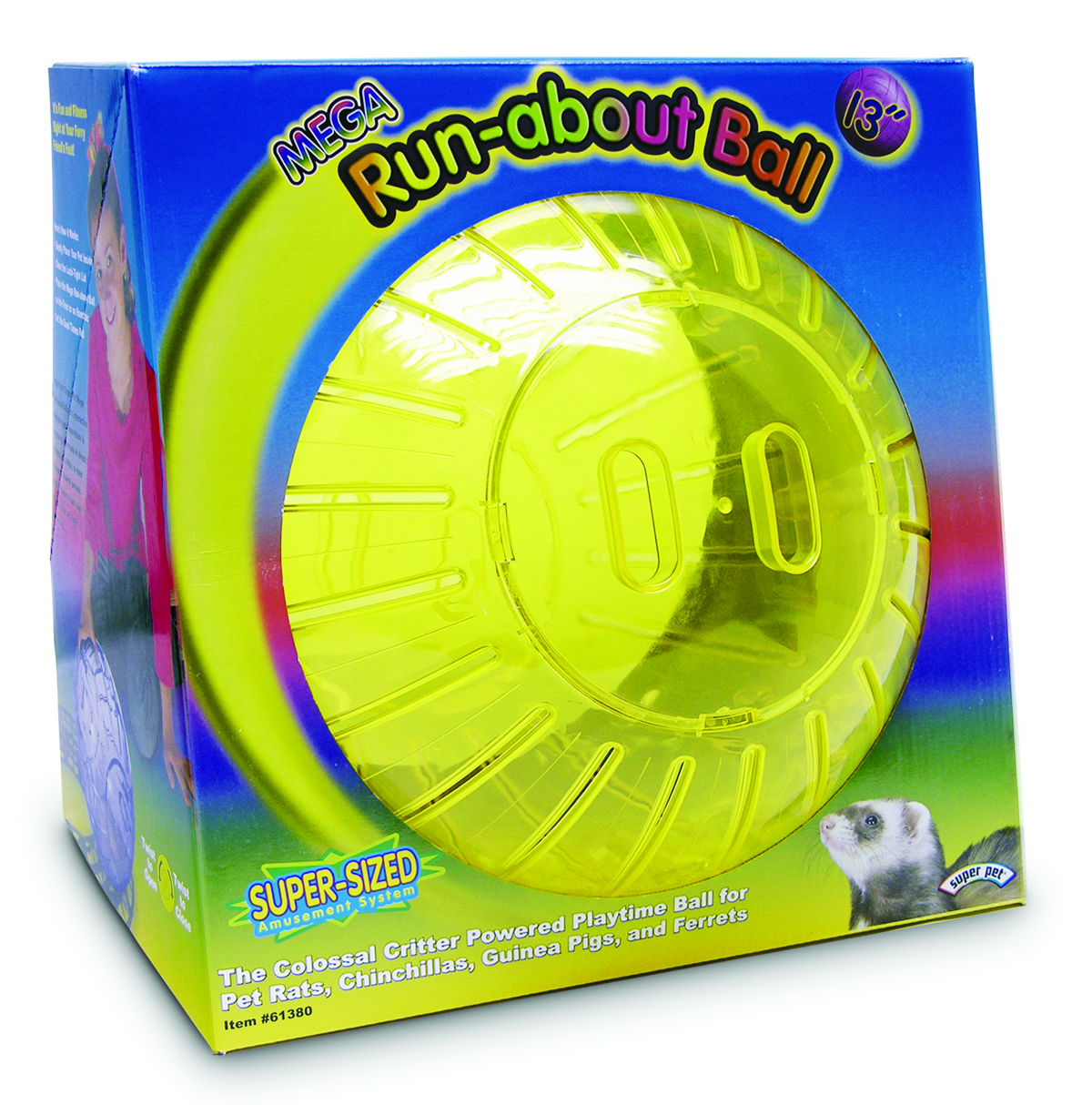 Mega Run-about Ball, Rainbow