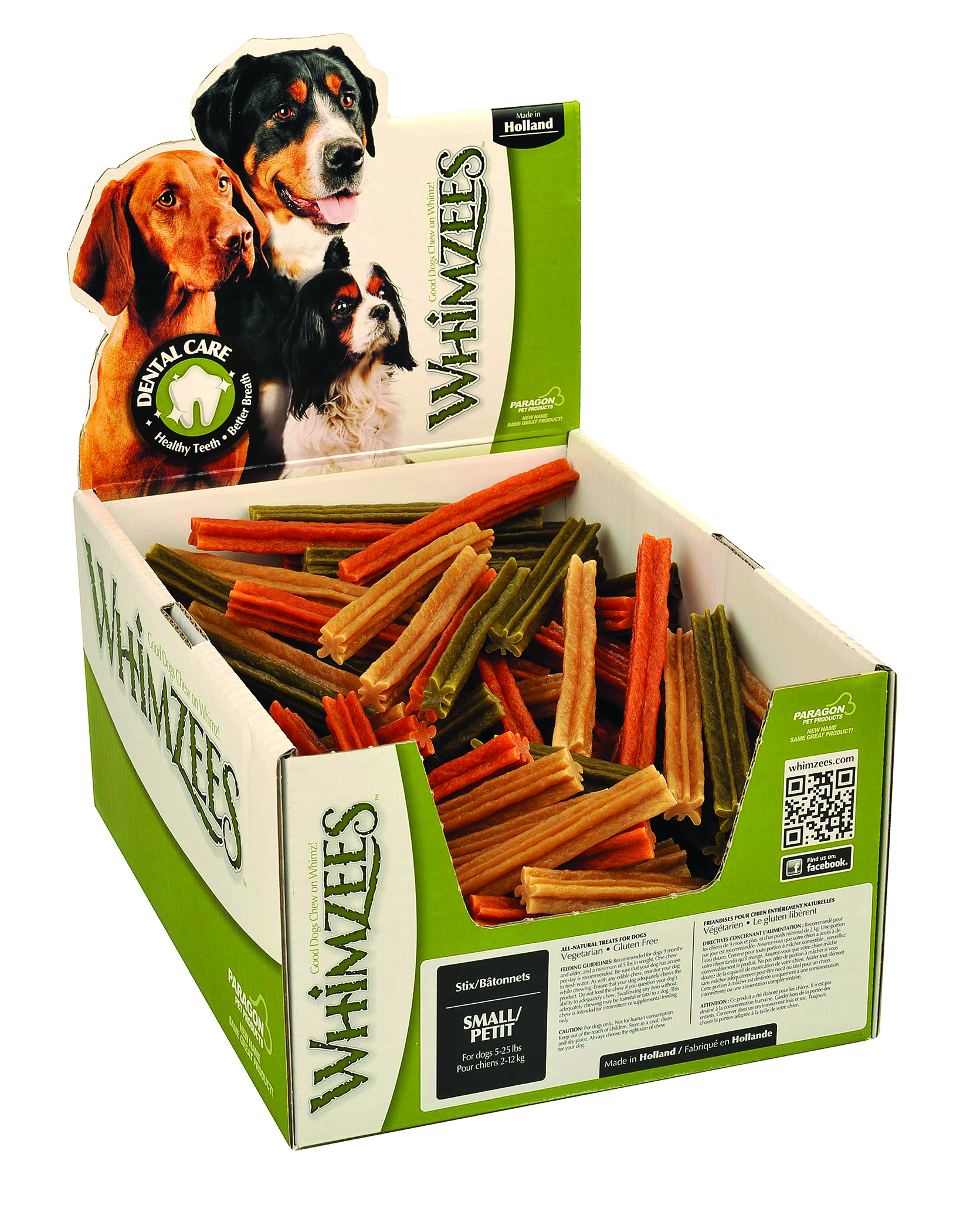 WHIMZEES STICK 150 PIECE DISPLAY