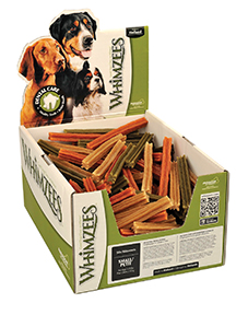 WHIMZEES STICK 150 PIECE DISPLAY