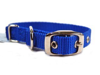 5/8" Nylon Dog Collar - Blue -14