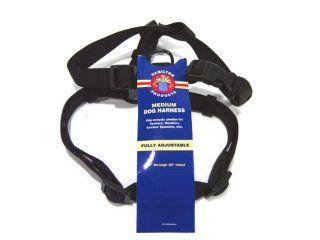 Adjustable Dog Harness - Black - Medium