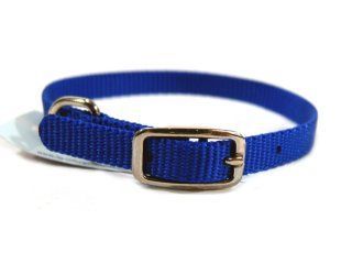 3/8" Nylon Dog Collar - Blue 12