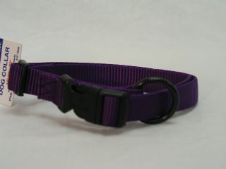 3/4" Fits All Adjustable Nylon Collar - Purple 16-22