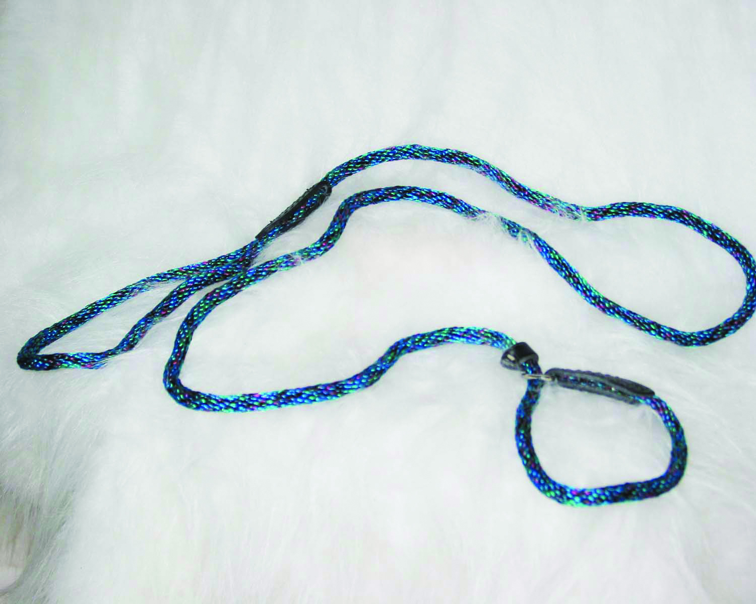 6' Quik Leash and Collar - Blue/Green