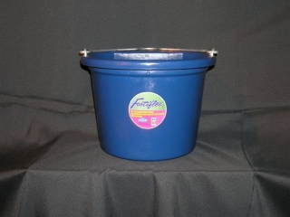 Flat Back Bucket 8qt - Blue