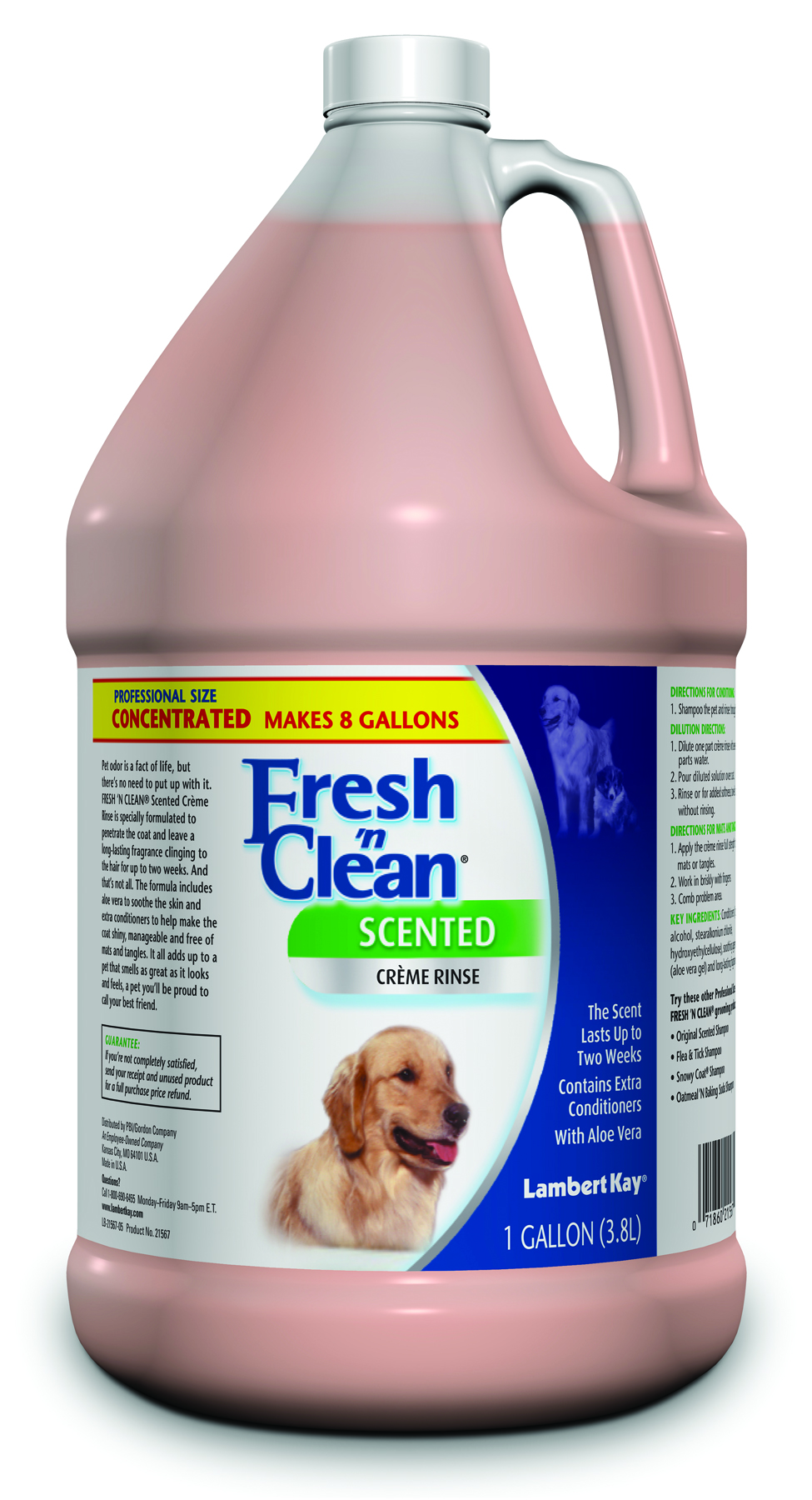 Dog rinses & conditioners: fresh creme rinse -  4  gal