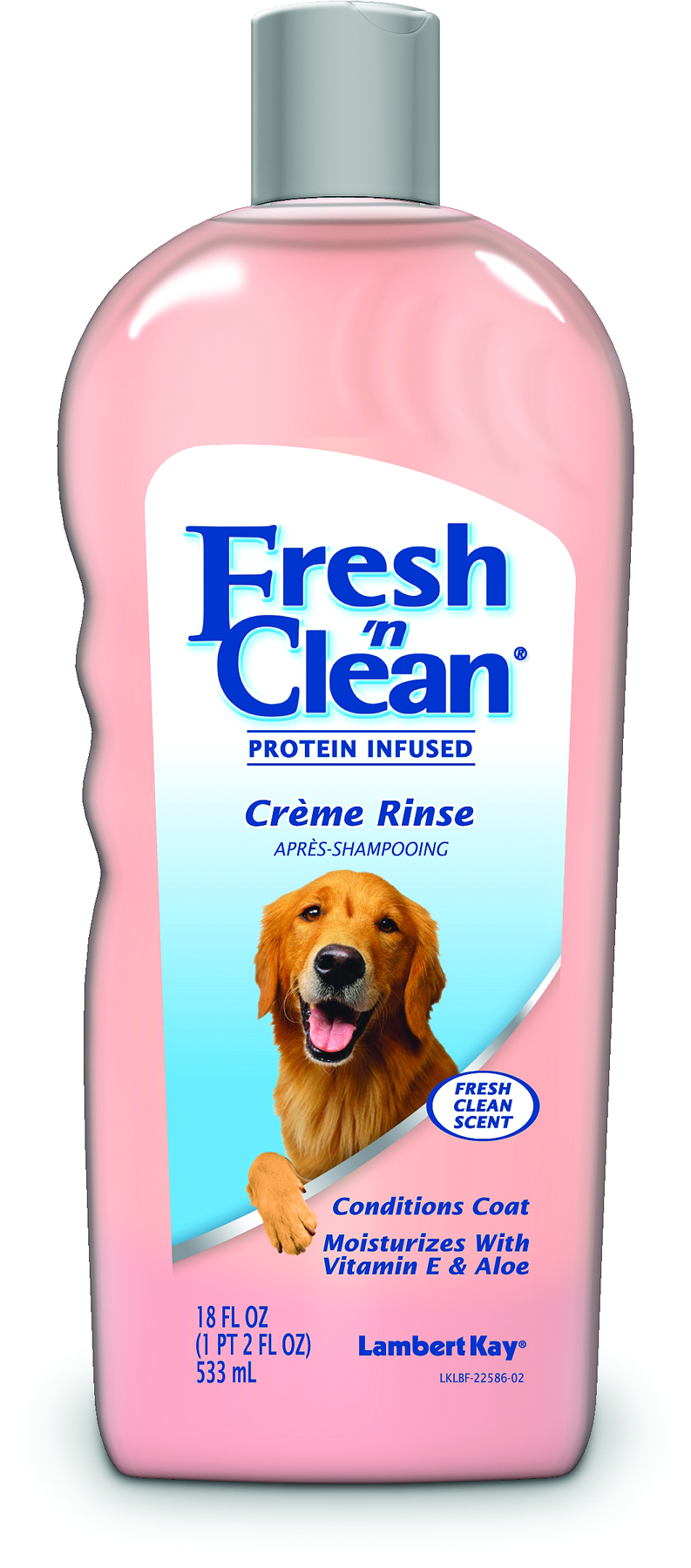 Dog rinses & conditioners: fresh creme rinse - 18 oz