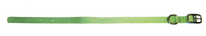3/8" Nylon Collar - Lime Green Xsm-Sm 12