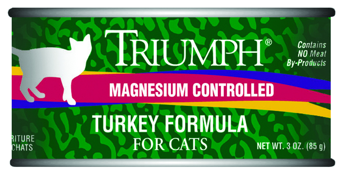 Triumph Low Magnesium Turkey Cat Food 3oz