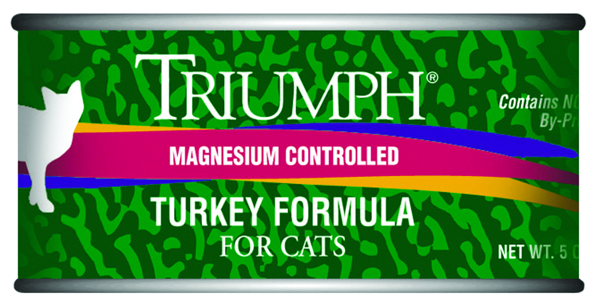 Triumph Turkey Cat Food - Low Magnesium  5.5oz