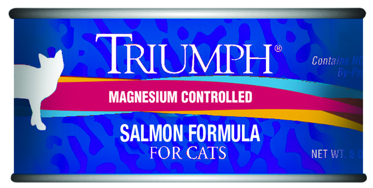 Triumph Low Magnesium Cat Food-Salmon    5.5oz