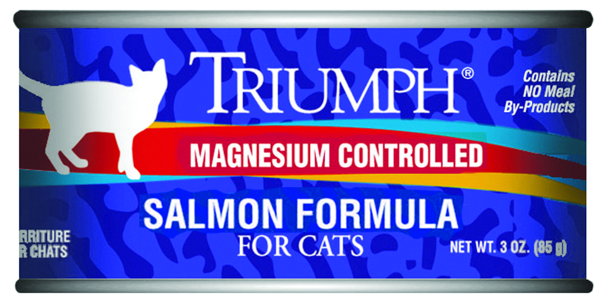 Triumph Low Magnesium Cat Food-Salmon      3oz