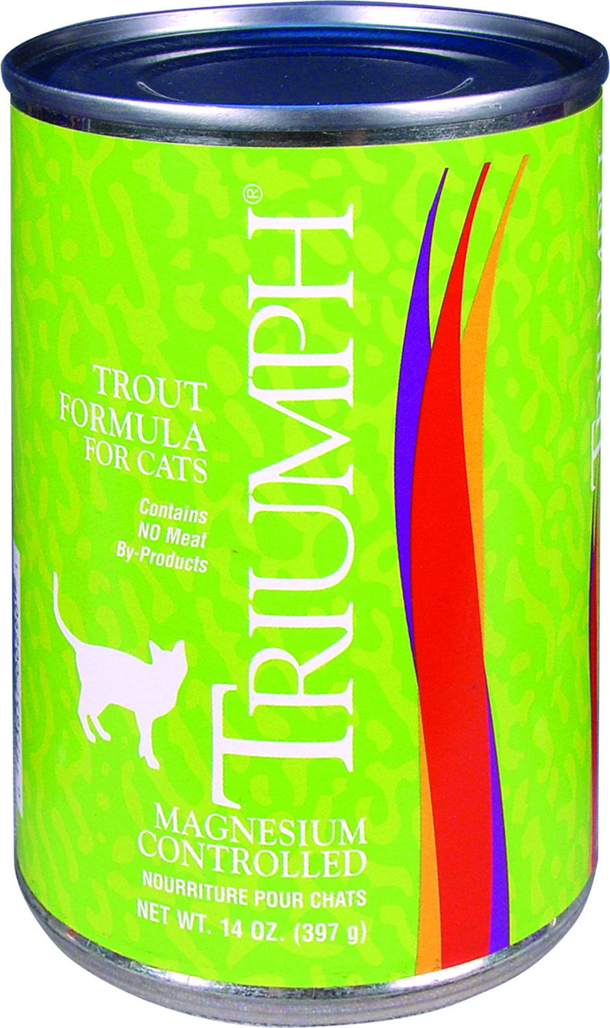 Triumph Trout Cat Food   14oz
