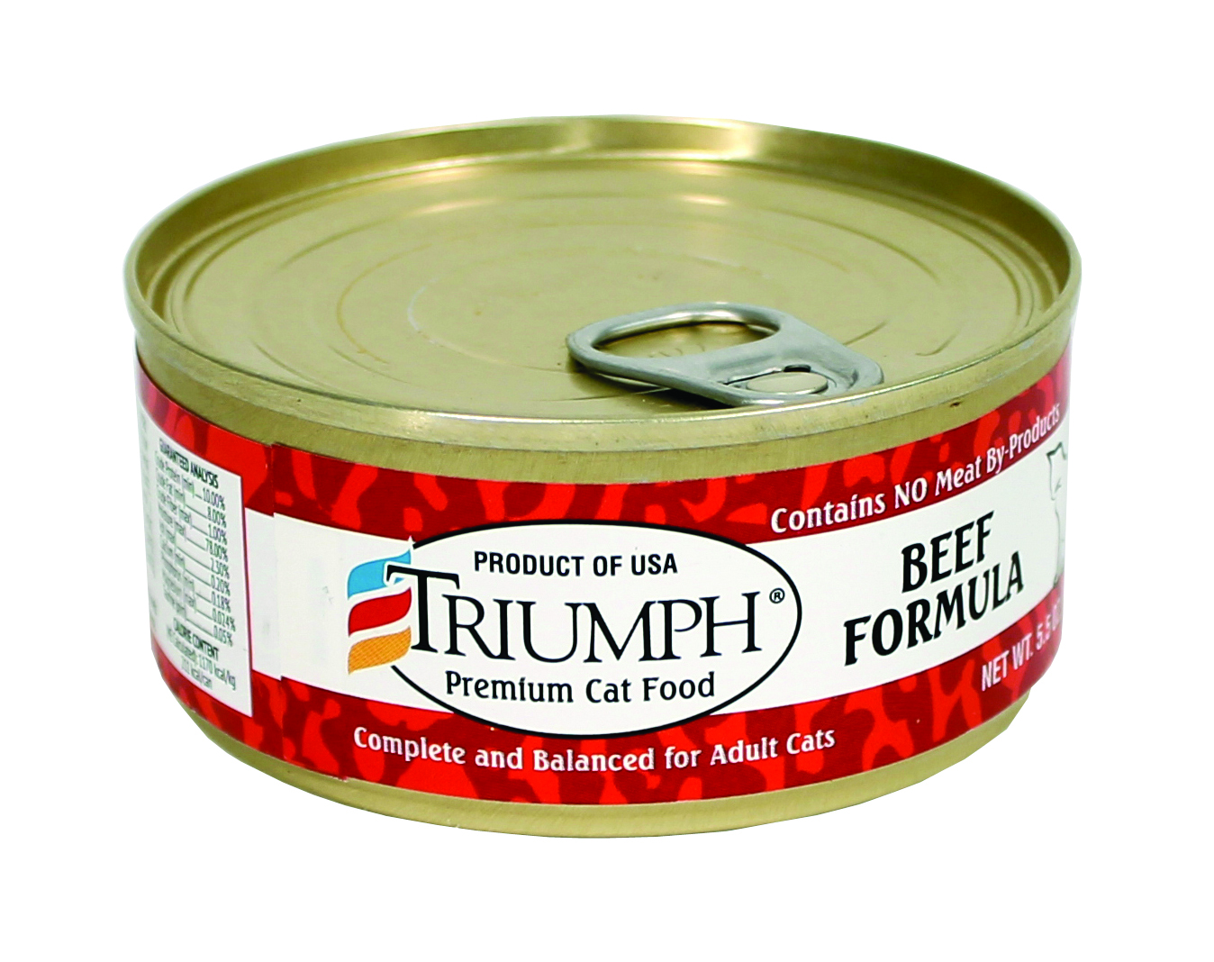 Triumph Beef Can Cat Food - Low Magnesium 5.5oz
