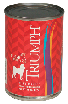 14 Oz Triumph Canned Dog Food - Beef
