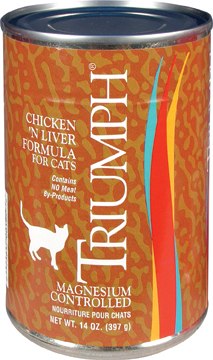 Triumph Chicken/Liver Can Cat Fd 14oz